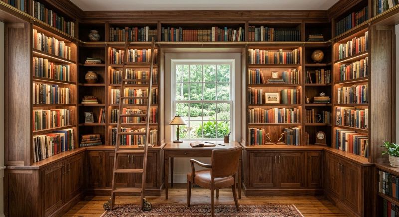 Custom Bookshelves Service in Woodbridge, VA