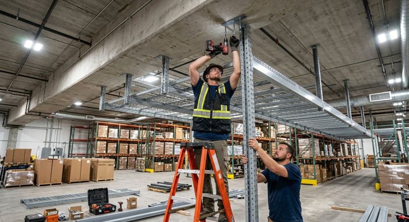 Overhead Shelving Installation in Alexandria, VA