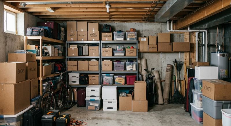 Basement Storage Installation in Greensboro, NC