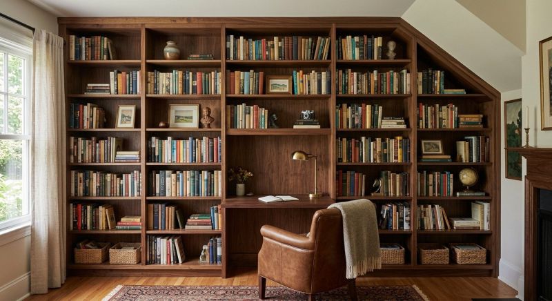 Bookcase Construction in Raleigh, NC