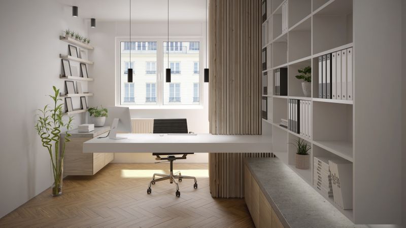 Office Built-In Shelving