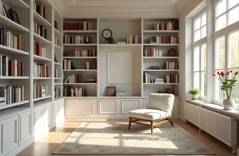 Built In Bookshelves Installation in Charlotte, NC