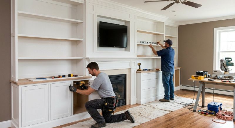 Built In Furniture Construction in Durham, NC