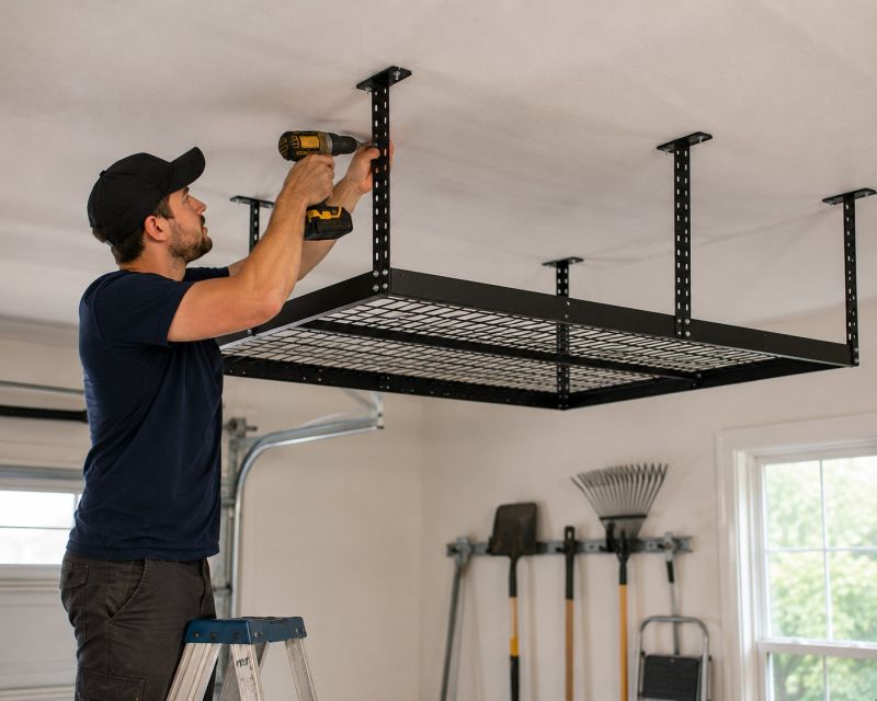 Ceiling Rack Installation in Frederick, MD