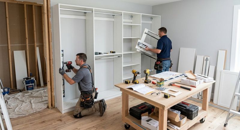 Closet Cabinet Installation in Frederick, MD