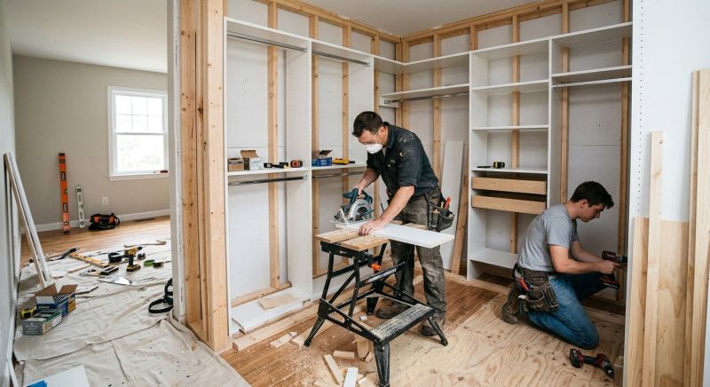 Closet Installation in Greensboro, NC