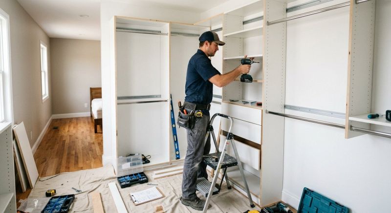 Closet Installation in Winston Salem, NC