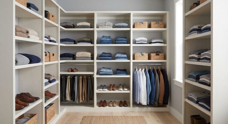 Closet Shelving Installation in Greensboro, NC