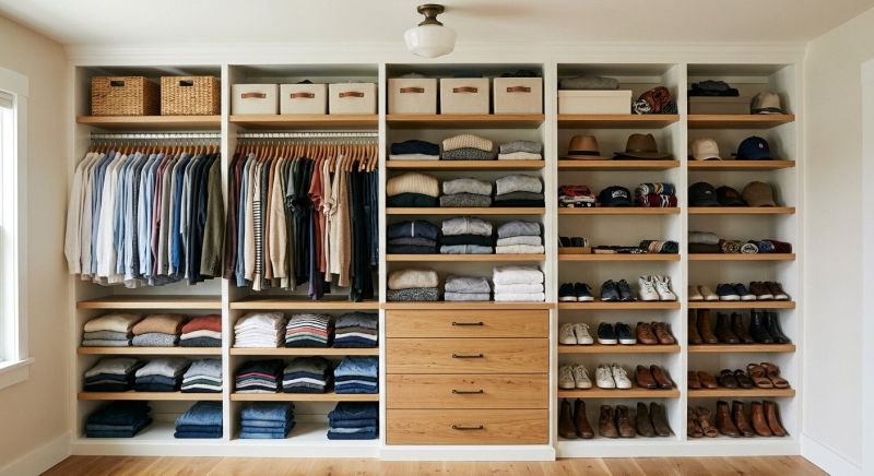 Closet Shelving Installation in Annapolis, MD