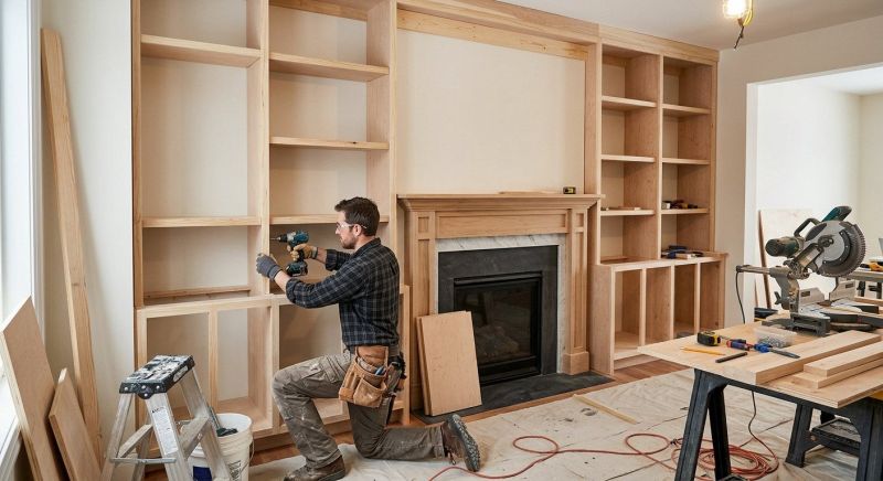 Fireplace Built Ins Installation in Fairfax, VA