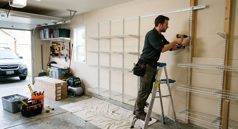 Garage Shelves Installation in Frederick, MD
