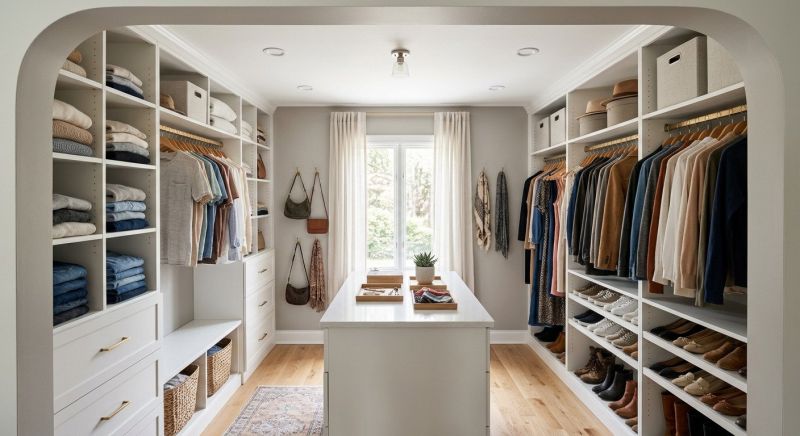 Mudroom Closet Installation in Raleigh, NC