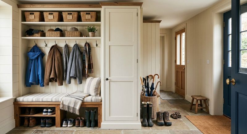 Mudroom Closet Installation in Annapolis, MD