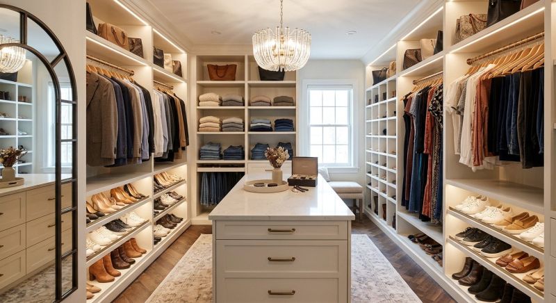 New Closet Intallation in Frederick, MD