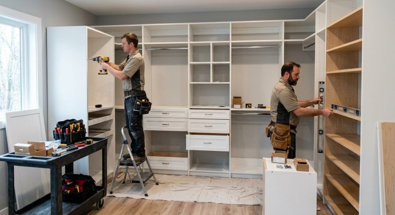 New Closet Intallation in Alexandria, VA