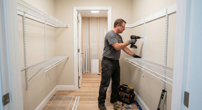 Wire Shelving Installation in Alexandria, VA