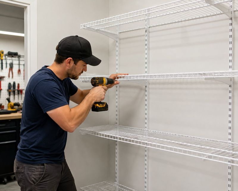 Wire Shelving Installation in Greensboro, NC