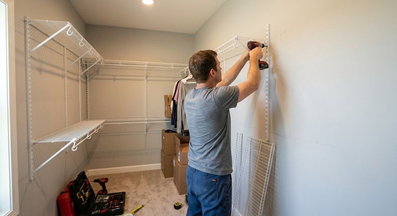 Wire Shelving Installation in Greensboro, NC